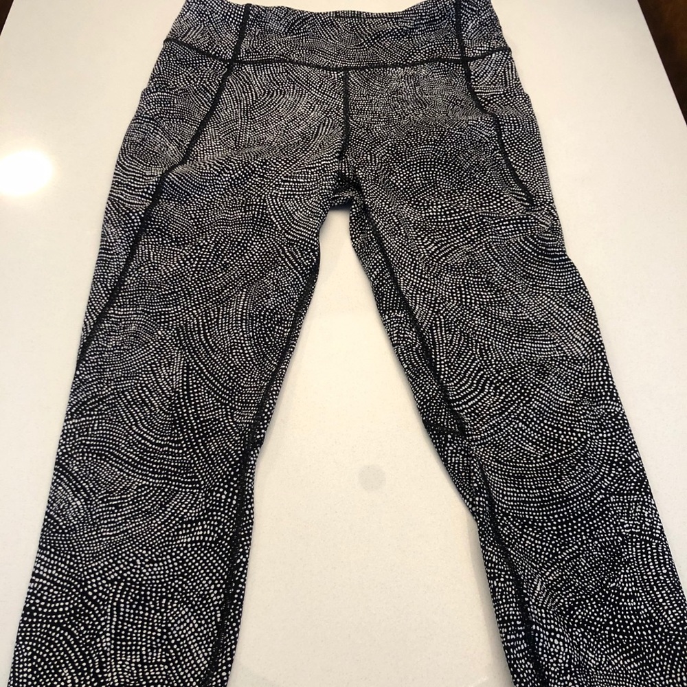 Lululemon fast and free mid rise crop legging